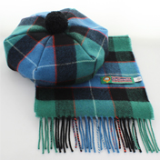 Tam and Scarf Set, Luxury Lambswool, Galbraith Tartan